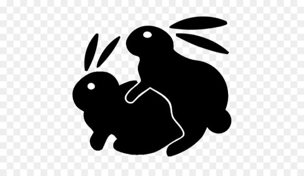 Стилизованный кролик