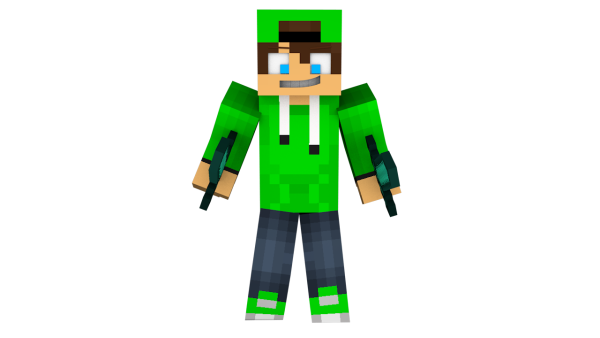 Зеленый скин