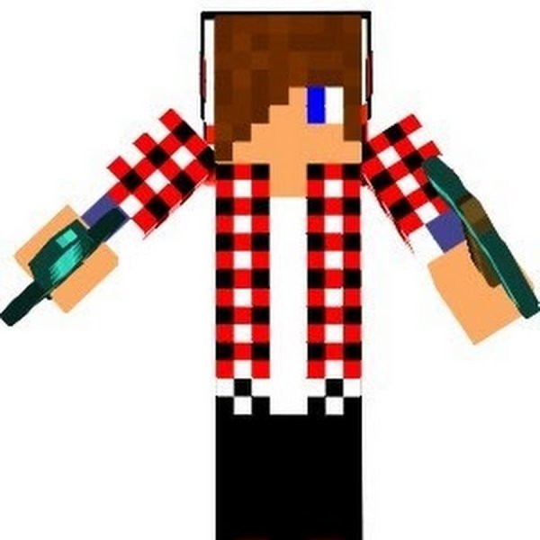 Скин в клеточку