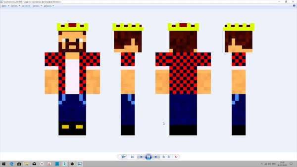 Скин Аида в майнкрафт