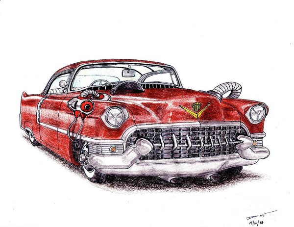 Рисовать Cadillac