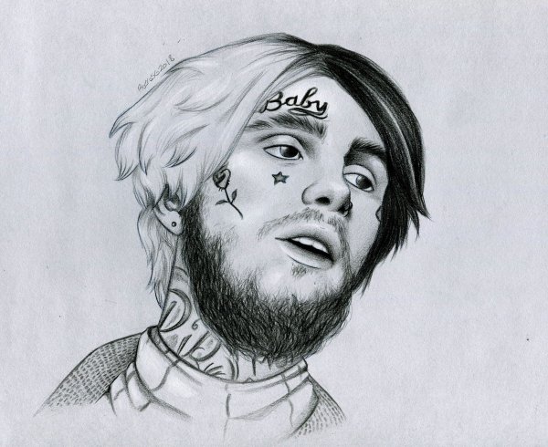 Лил пип портрет