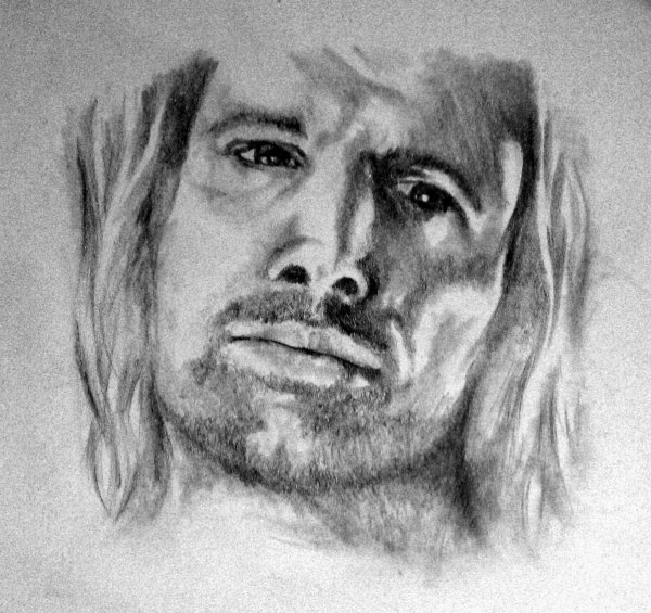 Джизус рисунок карандашом