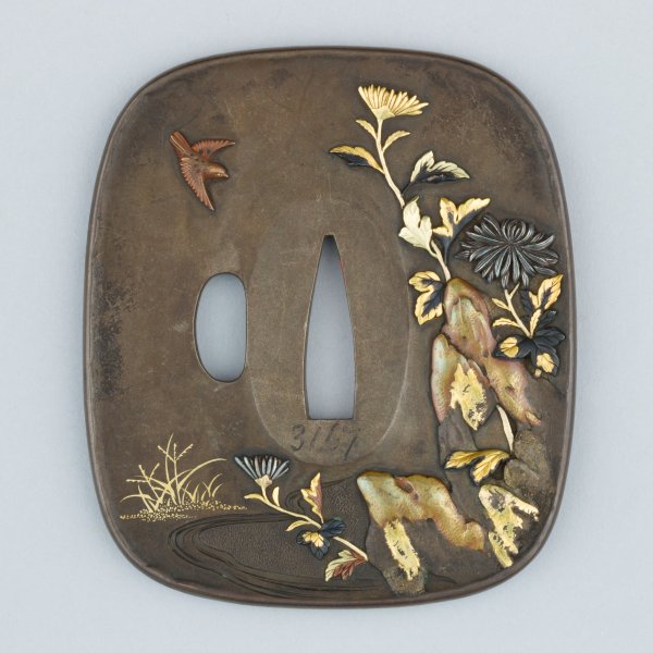 Катана цуба рисунки