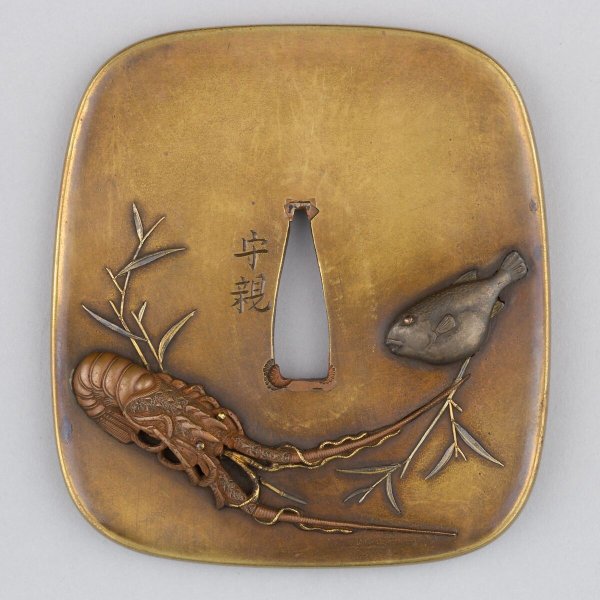 Японские рисунки цуба