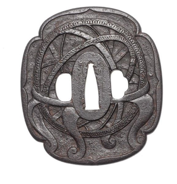 Катана цуба рисунки