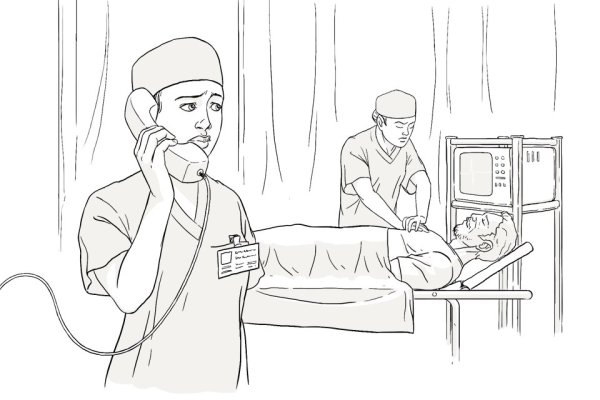 Раскраска профессия врач