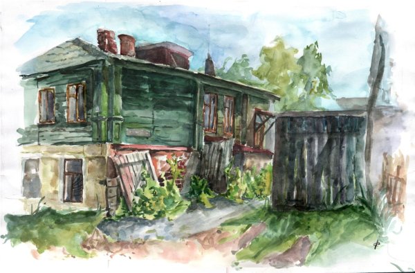 Пленэрные зарисовки Андрияка