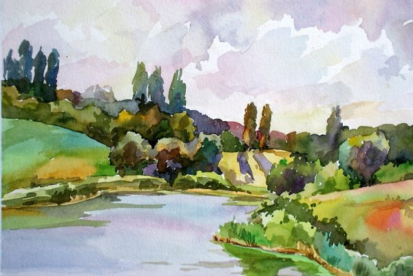 Пленэр Кострома художник