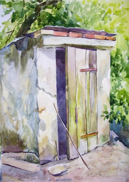 Пленэрные зарисовки Андрияка