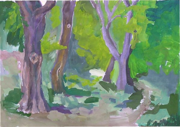 Художник Данчев Вятский пленэр