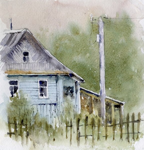 Марина Орлюк плэнер акварель