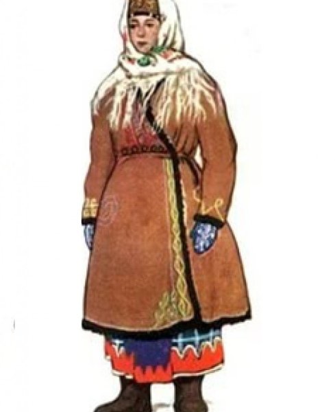 Тулуп древней Руси