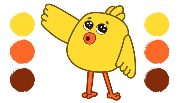 Герои мультфильма Мимимишки Цыпа