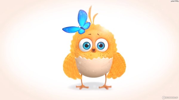 Веселый цыпленок рисунок