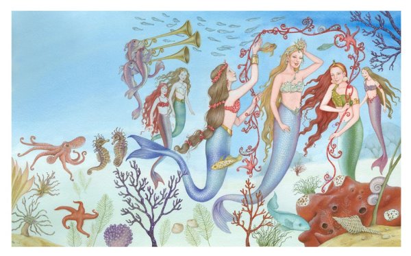Морской царь Русалочка Андерсен