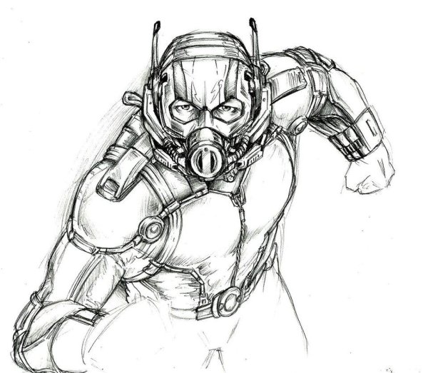 Человек муравей Марвел