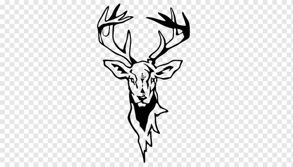 Узор с оленями