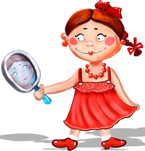 Смешные Рисованные девочки