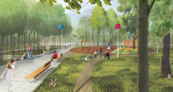 Благоустройство детского парка