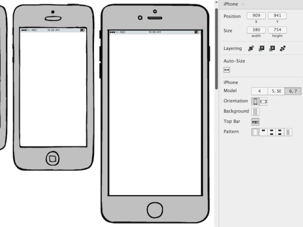 Айфон рисунок