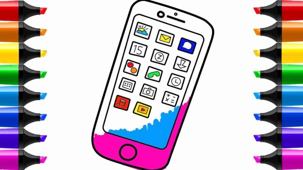 Нарисовать айфон