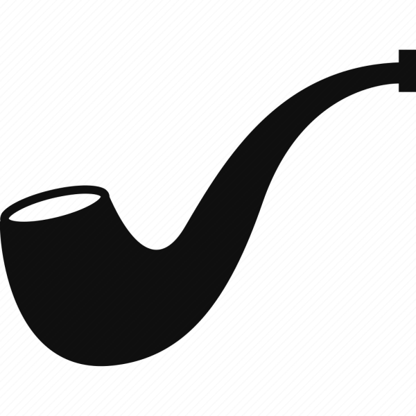 Курительная трубка силуэт