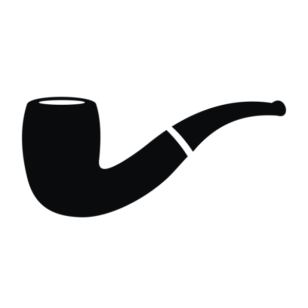 Курительная трубка силуэт