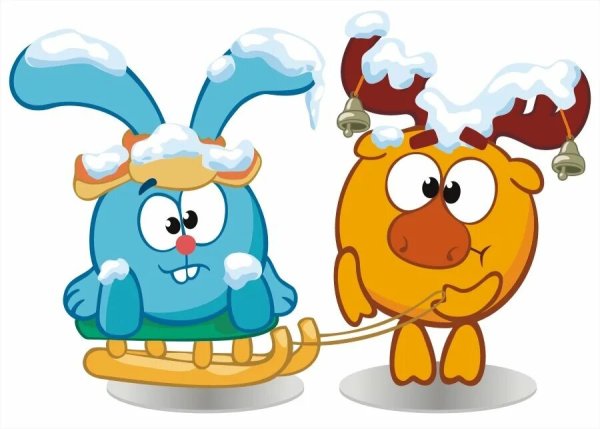 Копатыч Лосяш и Крош