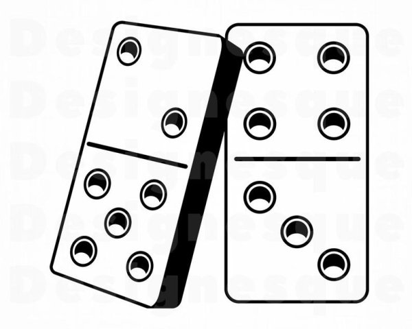 Векторные изображения Домино