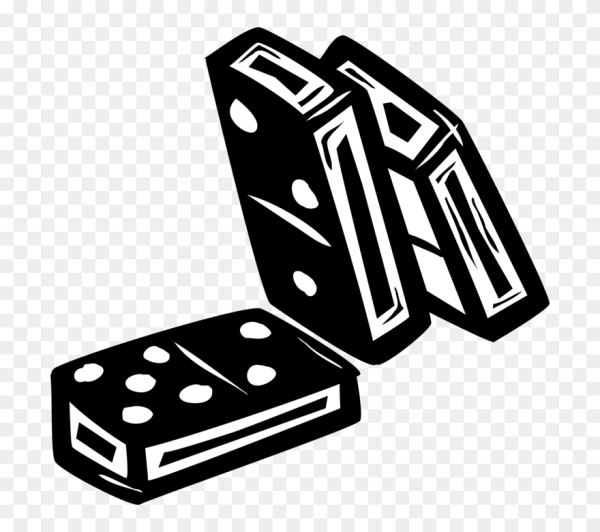 Игровой логотип Домино