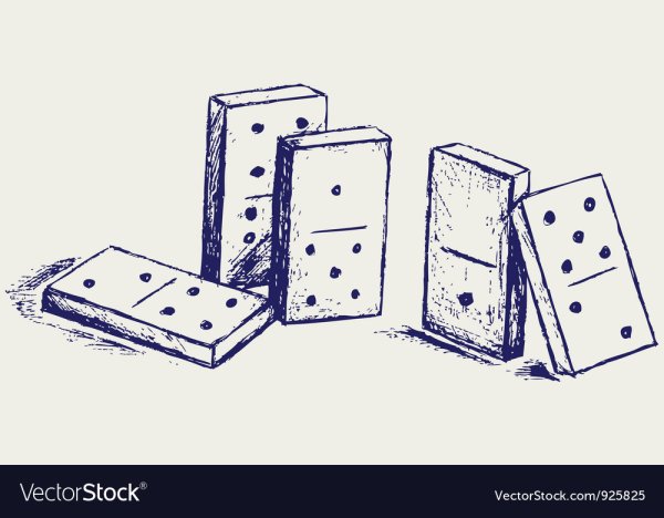Векторные изображения Домино