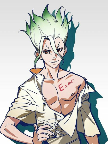 Аниме доктор Стоун сенку