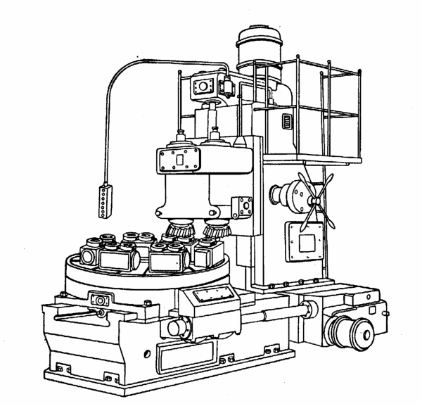 Барабанно-фрезерный станок гф1080