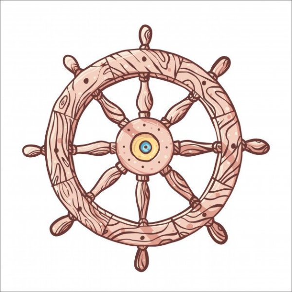 Штурвал мультяшный