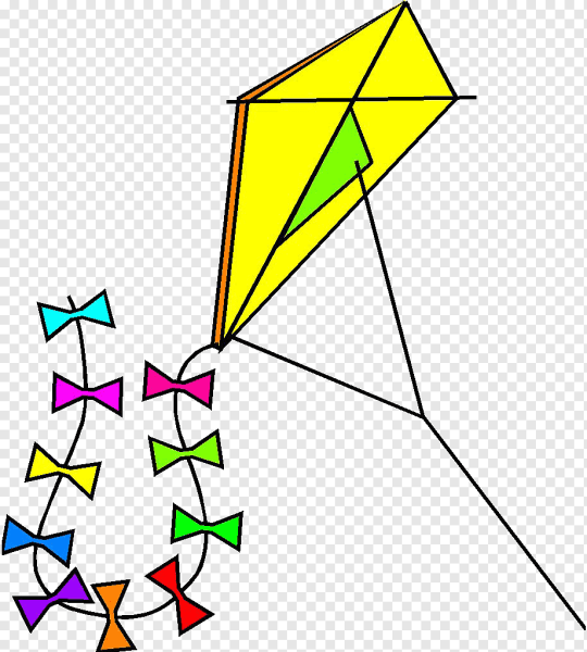 Рисование воздушный змей