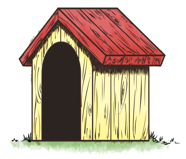 Будка для детей