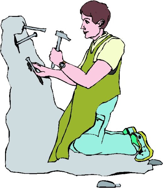 Скульптор мультяшный