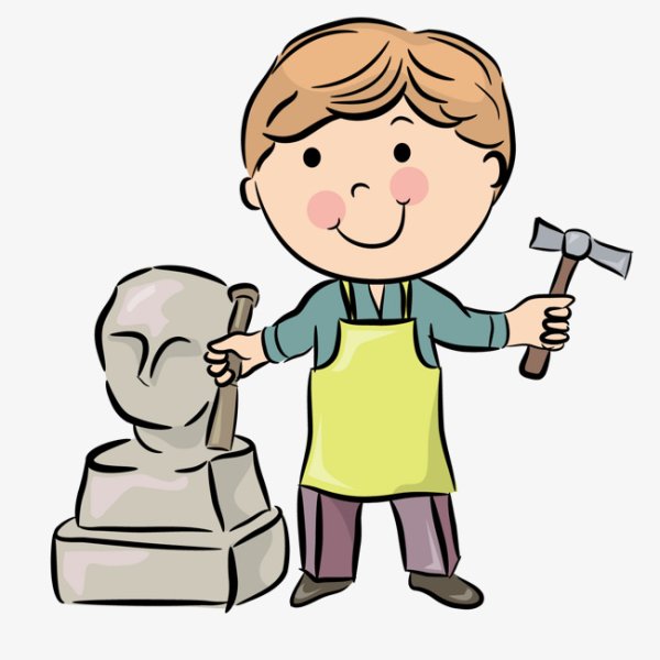 Ребенок скульптор