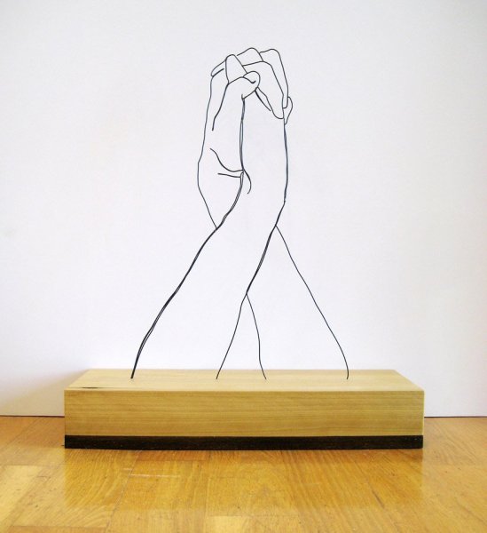 Скульптуры из проволоки Гевина Ворта