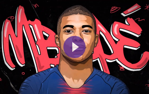 Мбаппе рисунок