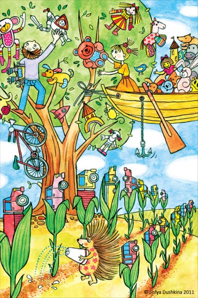 Иллюстрации к небылицам