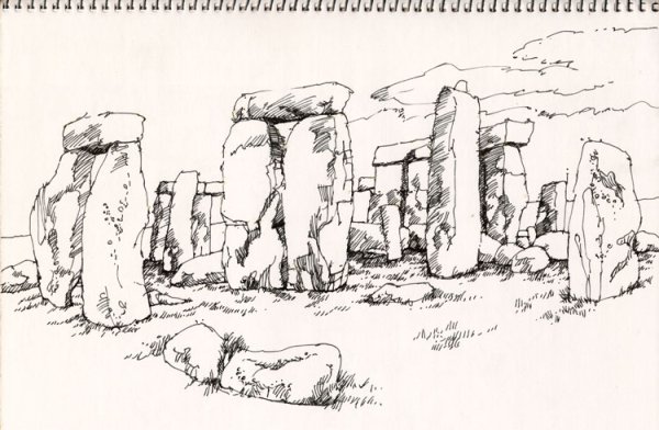 Кромлех, Стоунхендж,Мингера