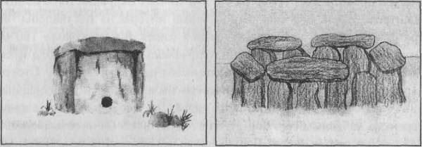 Менгиры дольмены кромлехи рисунки