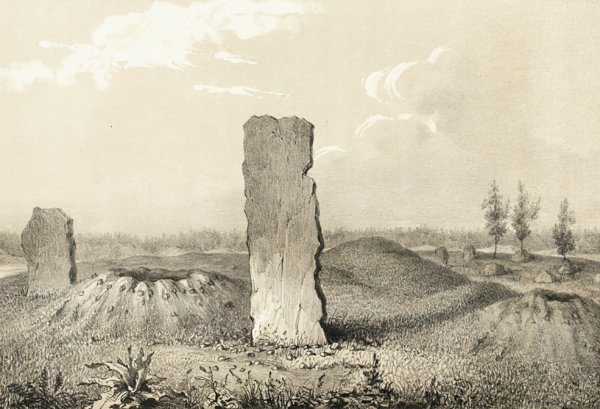 Менгиры дольмены арт