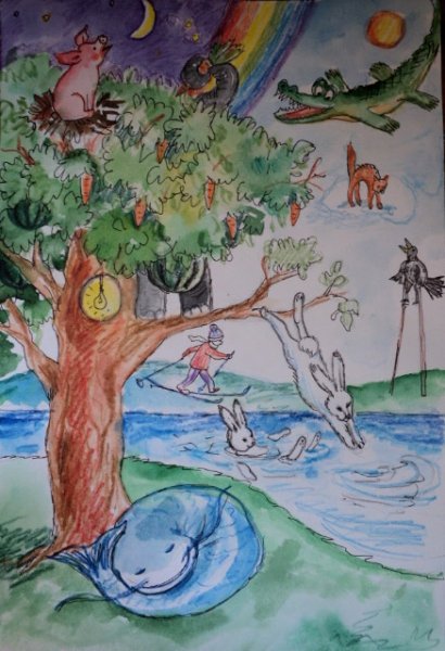 Небылицы рисование