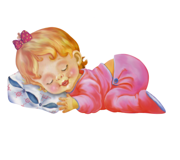 Ребенок спит рисунок