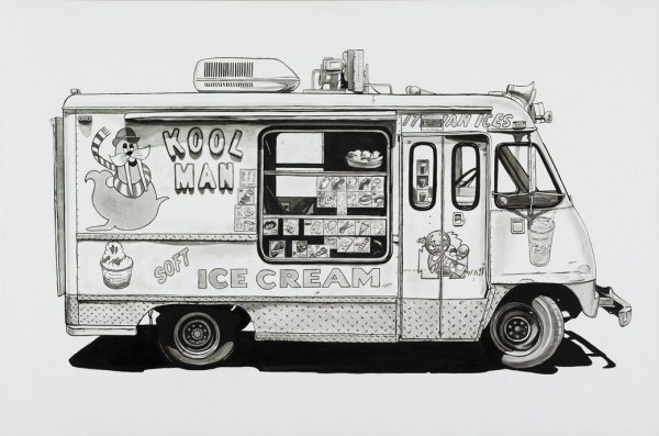 Стилизованный фургон