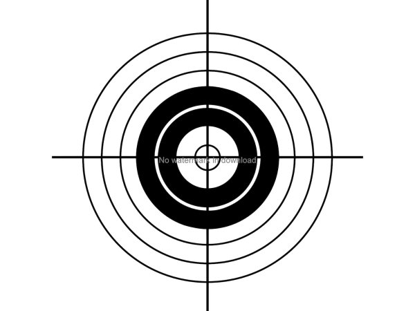 Мишень без фона