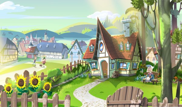 Сказочная деревня